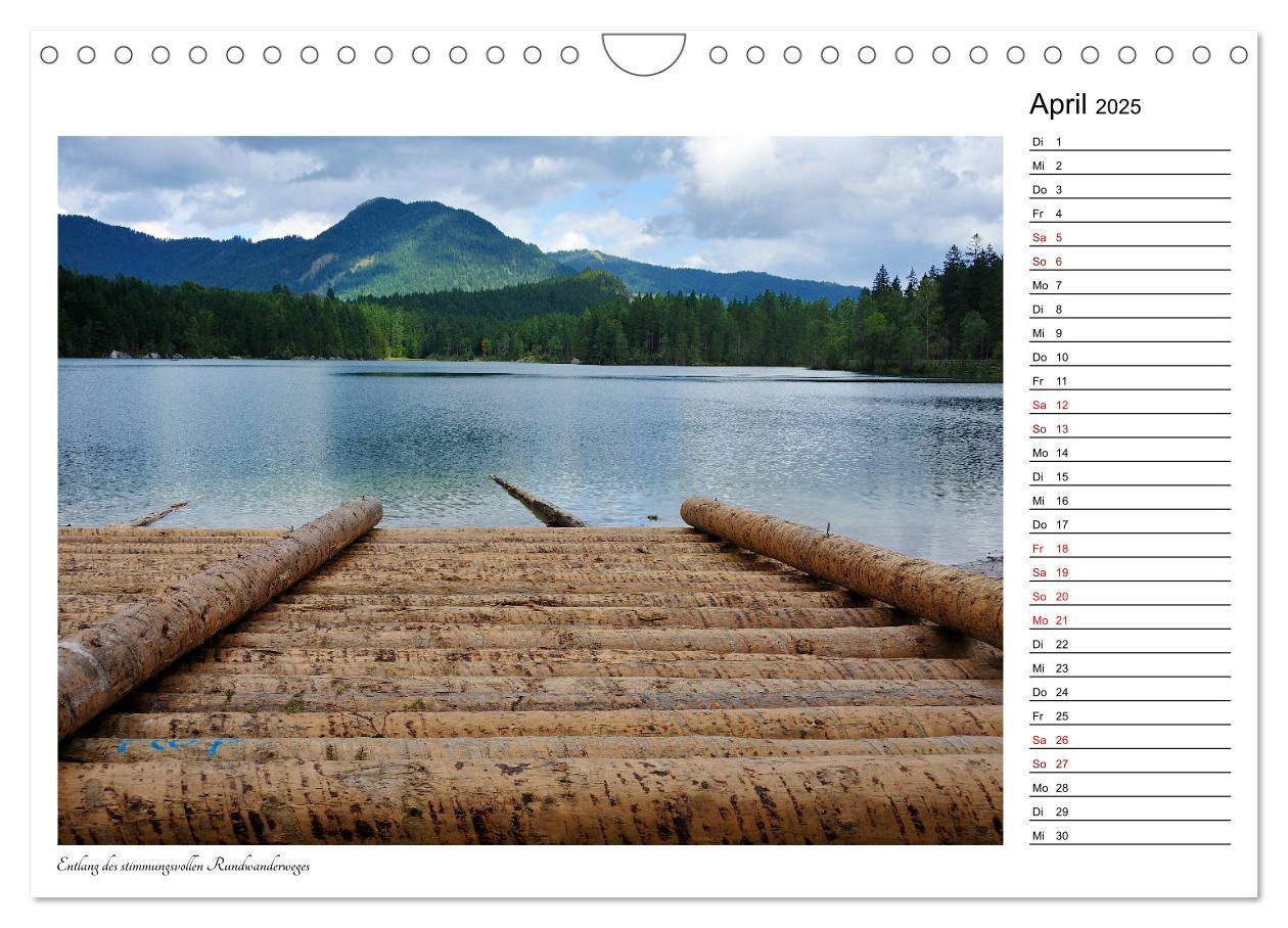 Bild: 9783435357086 | Rund um den Hintersee und Zauberwald (Wandkalender 2025 DIN A4...