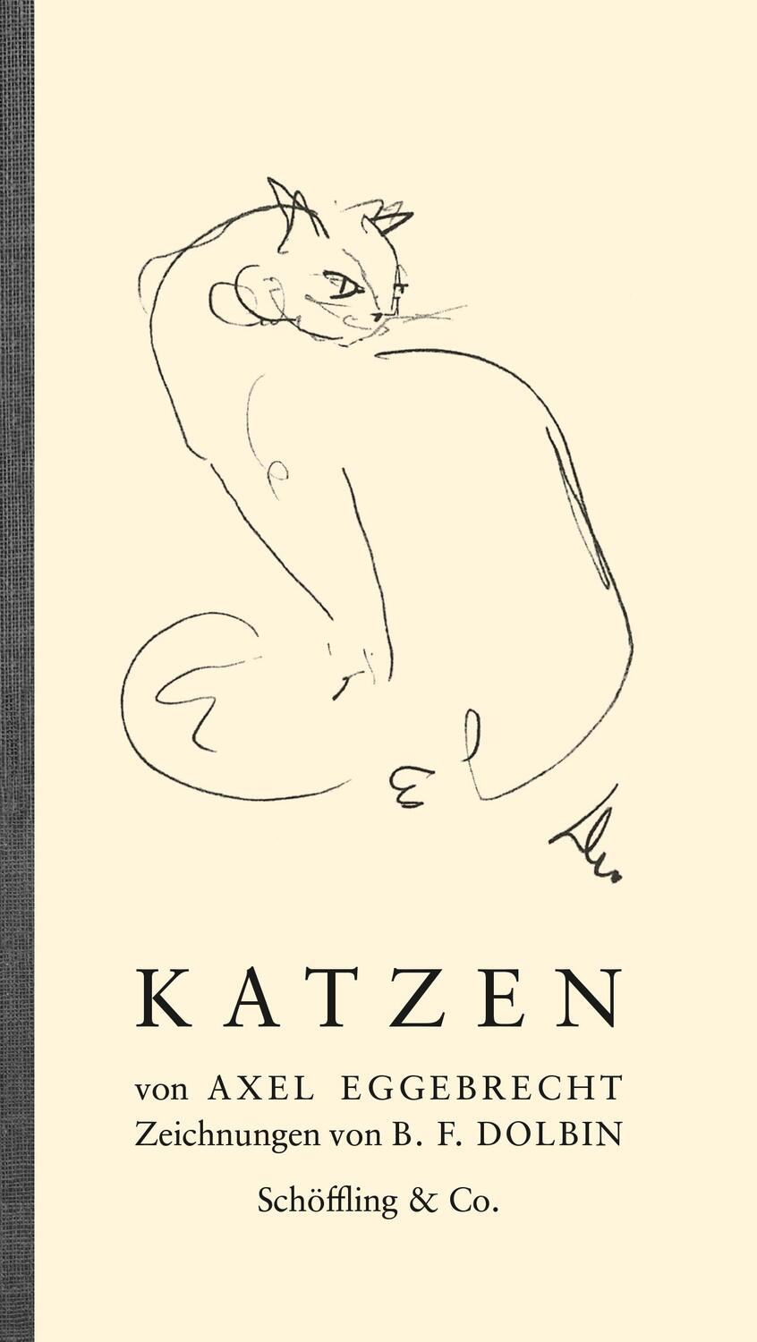 Cover: 9783895619458 | Katzen | Axel Eggebrecht | Buch | Deutsch | 2022 | Schoeffling + Co.