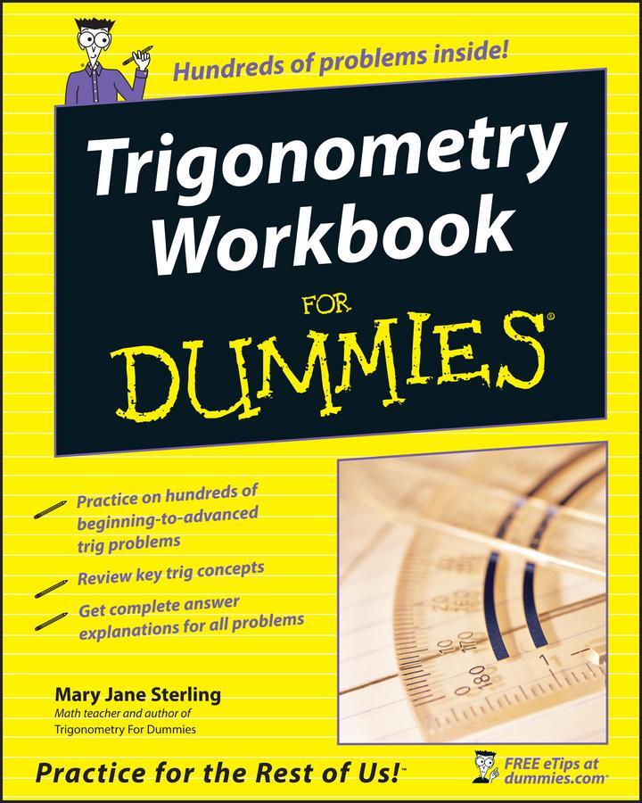 Cover: 9780764587818 | Trigonometry Workbook For Dummies | Mary Jane Sterling | Taschenbuch