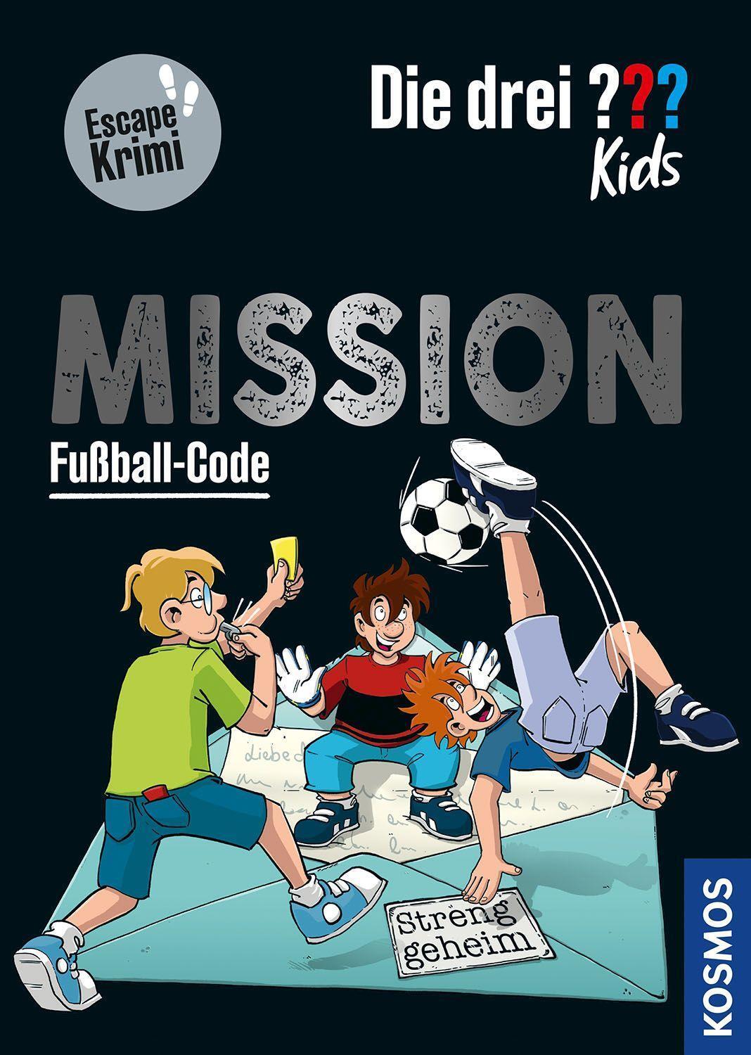 Cover: 9783440173732 | Die drei ??? Kids, Mission Fußball-Code | Nina Schiefelbein | Buch