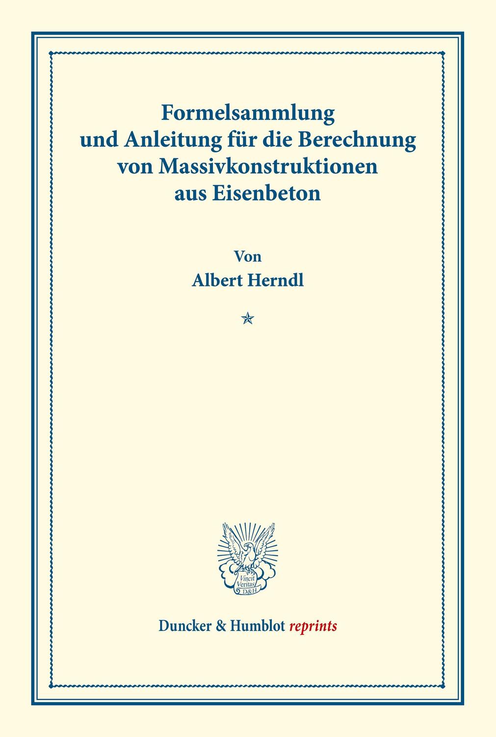 Cover: 9783428164431 | Formelsammlung und Anleitung für die Berechnung von...