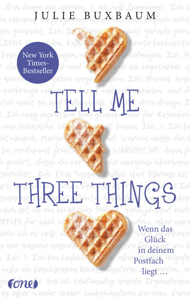 Cover: 9783846600726 | Tell me three things | Wenn das Glück in deinem Postfach liegt ...