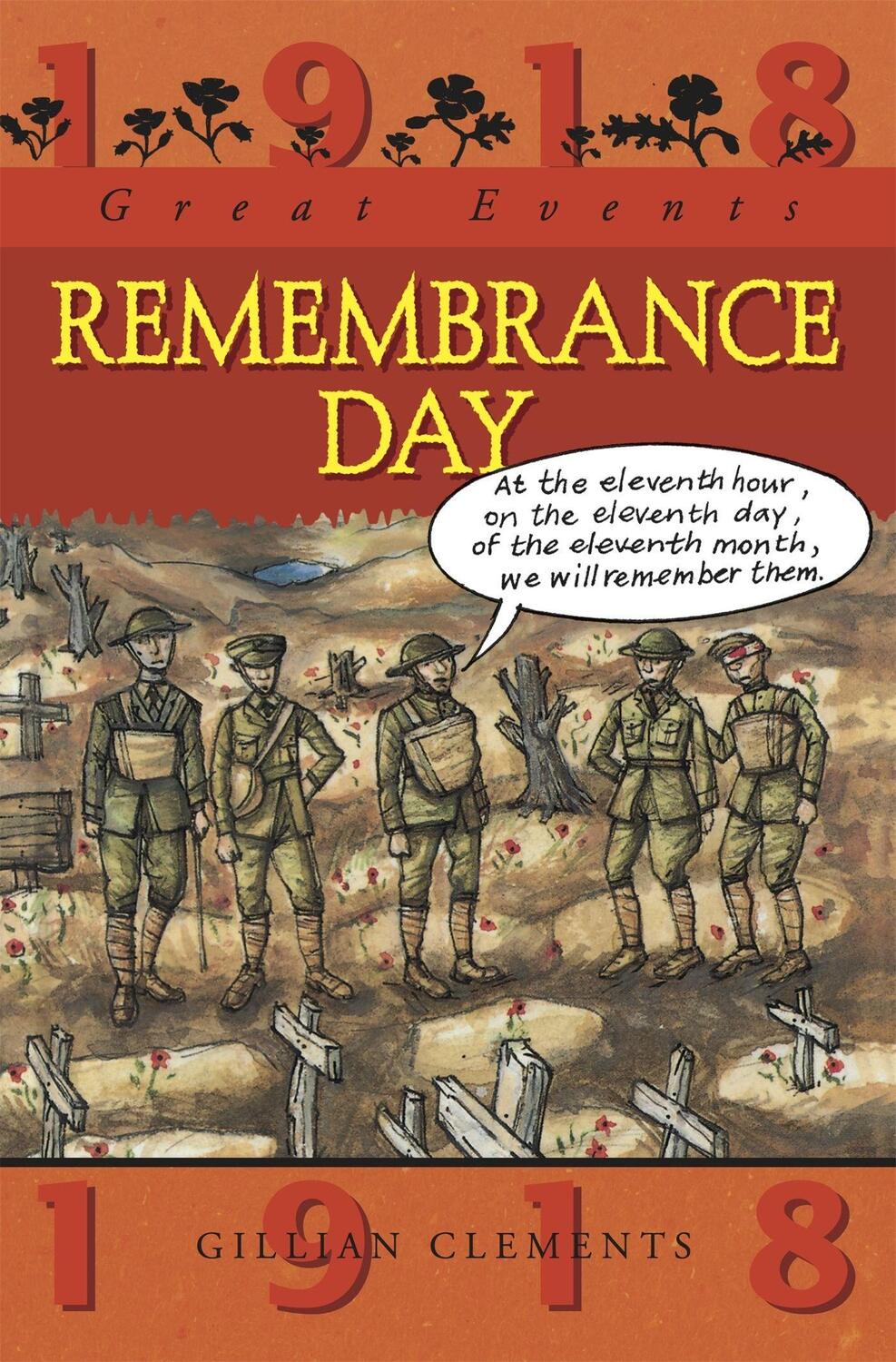 Cover: 9781445131214 | Great Events: Remembrance Day | Gillian Clements | Taschenbuch | 2014