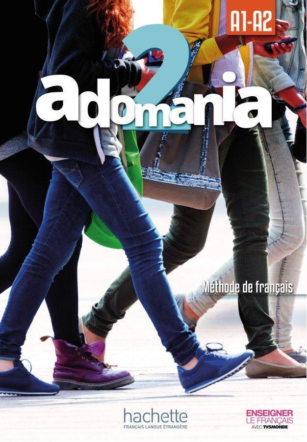 Cover: 9783194233843 | Adomania 2. Kursbuch mit DVD-ROM und Beiheft | Méthode de français