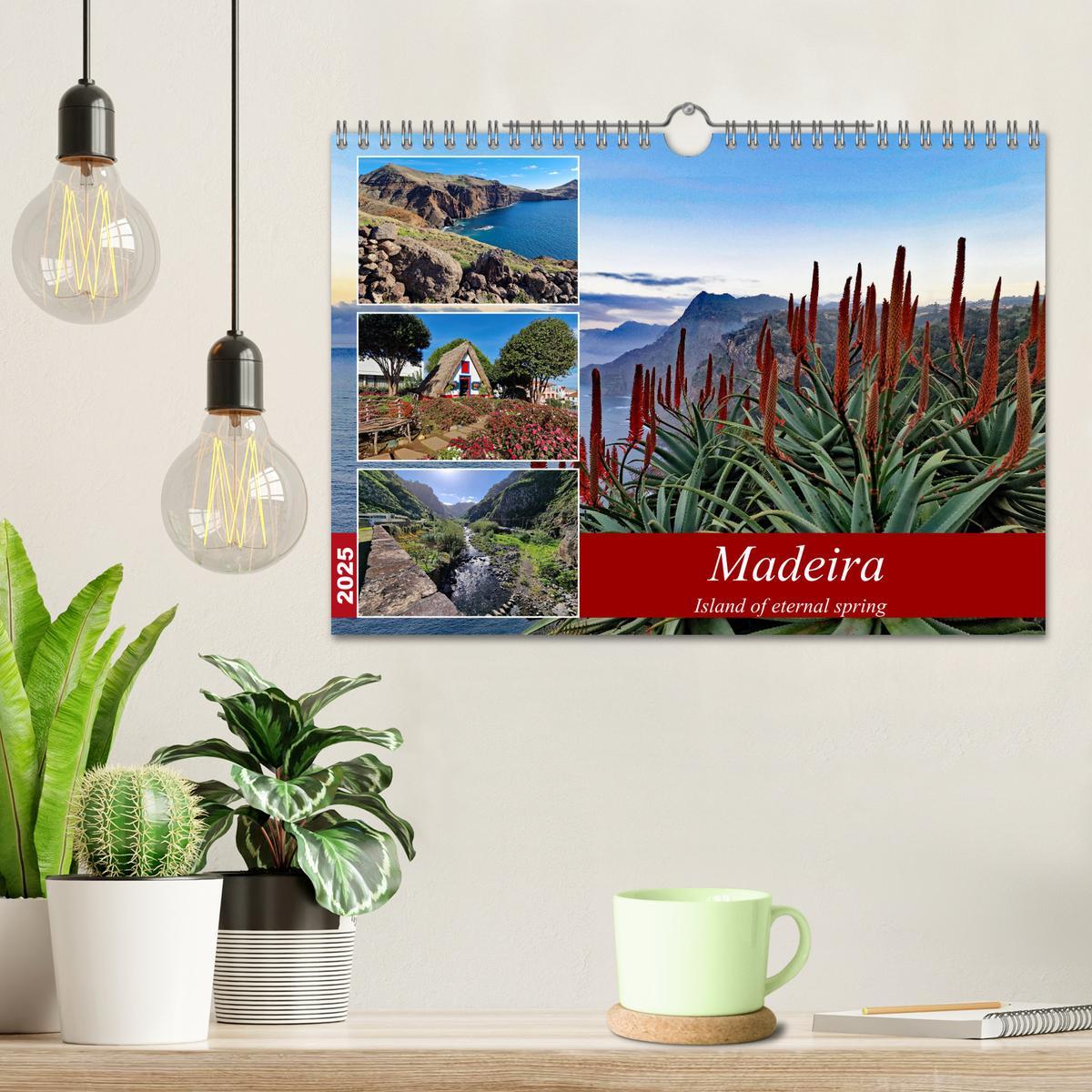 Bild: 9781325930456 | Madeira island of eternal spring (Wall Calendar 2025 DIN A4...