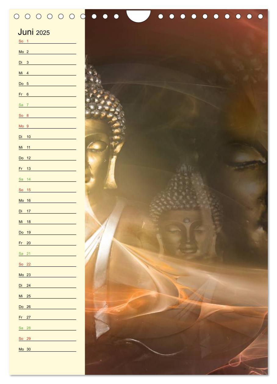 Bild: 9783457079119 | Buddha (Wandkalender 2025 DIN A4 hoch), CALVENDO Monatskalender | 2025