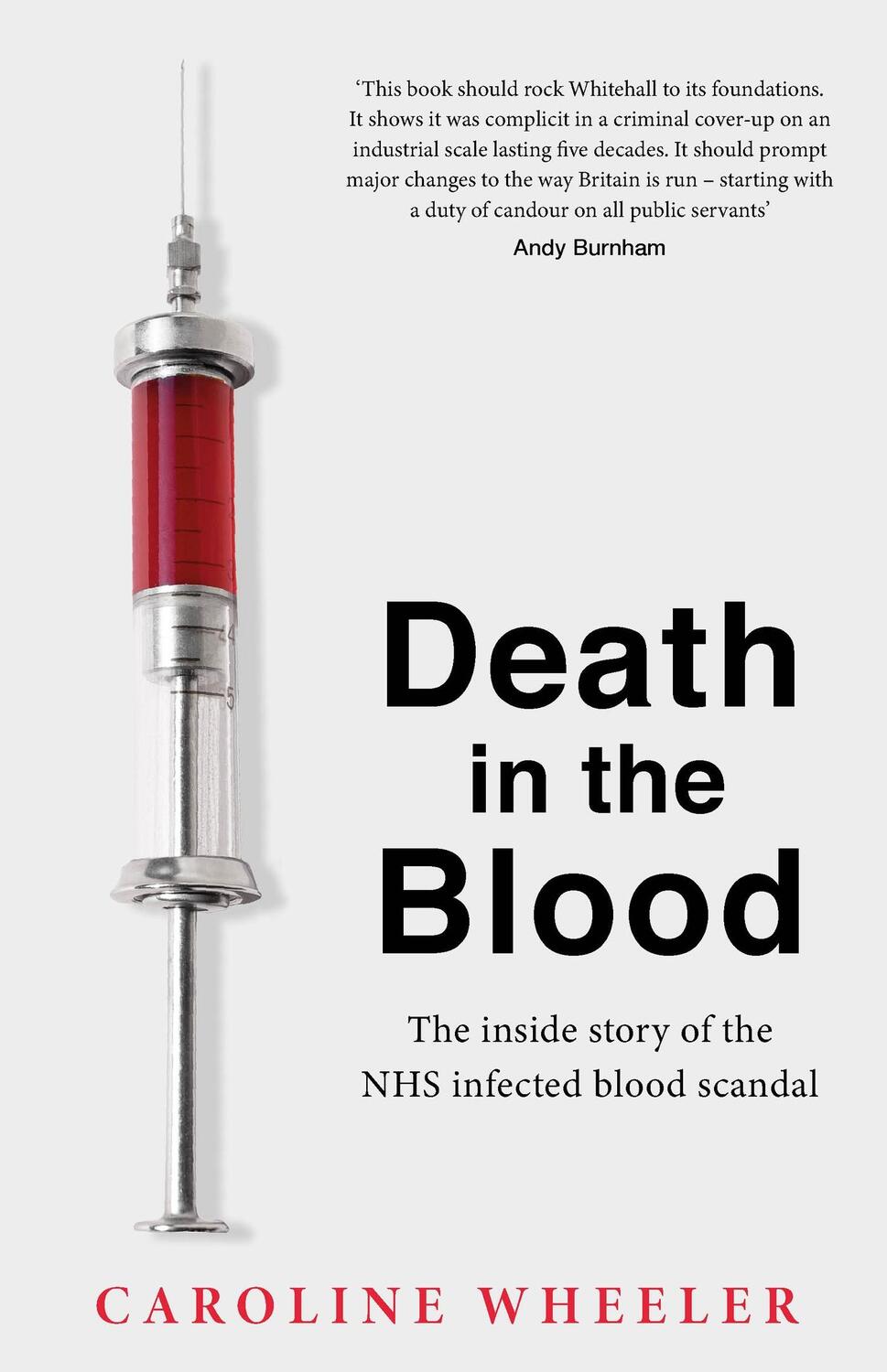 Cover: 9781035405244 | Death in the Blood: the most shocking scandal in NHS history from...