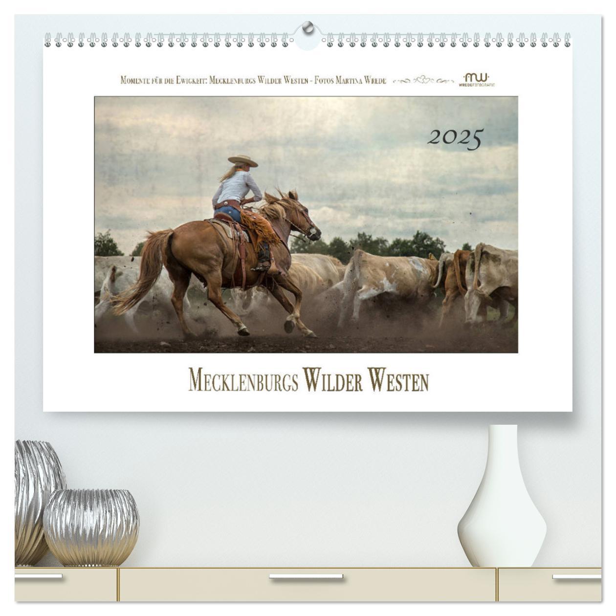 Cover: 9783435442676 | Mecklenburgs Wilder Westen (hochwertiger Premium Wandkalender 2025...