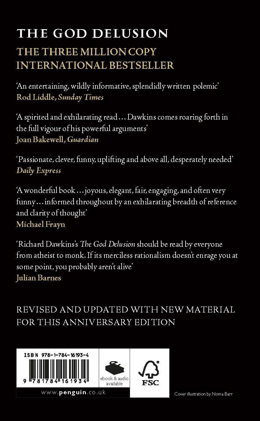 Rückseite: 9781784161934 | The God Delusion. 10th Anniversary Edition | Richard Dawkins | Buch