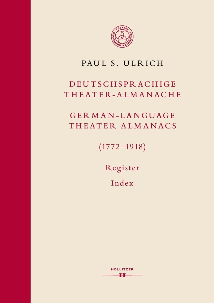 Cover: 9783990941331 | Deutschsprachige Theater-Almanache: Register / German-language...