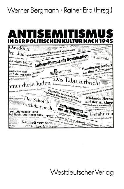 Cover: 9783531119236 | Antisemitismus in der politischen Kultur nach 1945 | Rainer Bergmann