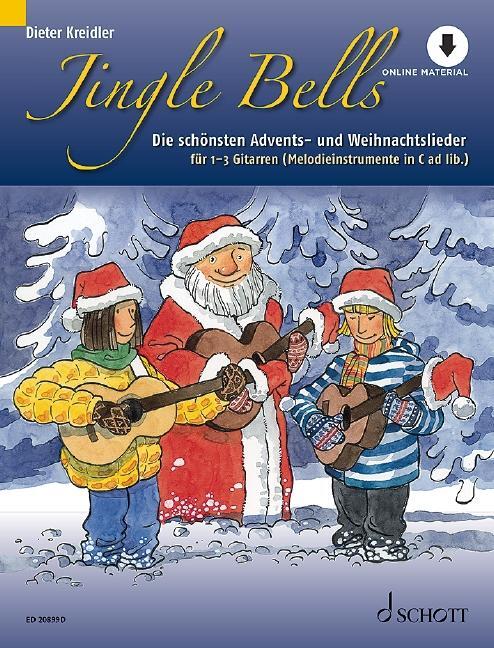 Cover: 9783795725266 | Jingle Bells | Dieter Kreidler | Broschüre | Kreidler Gitarrenschule