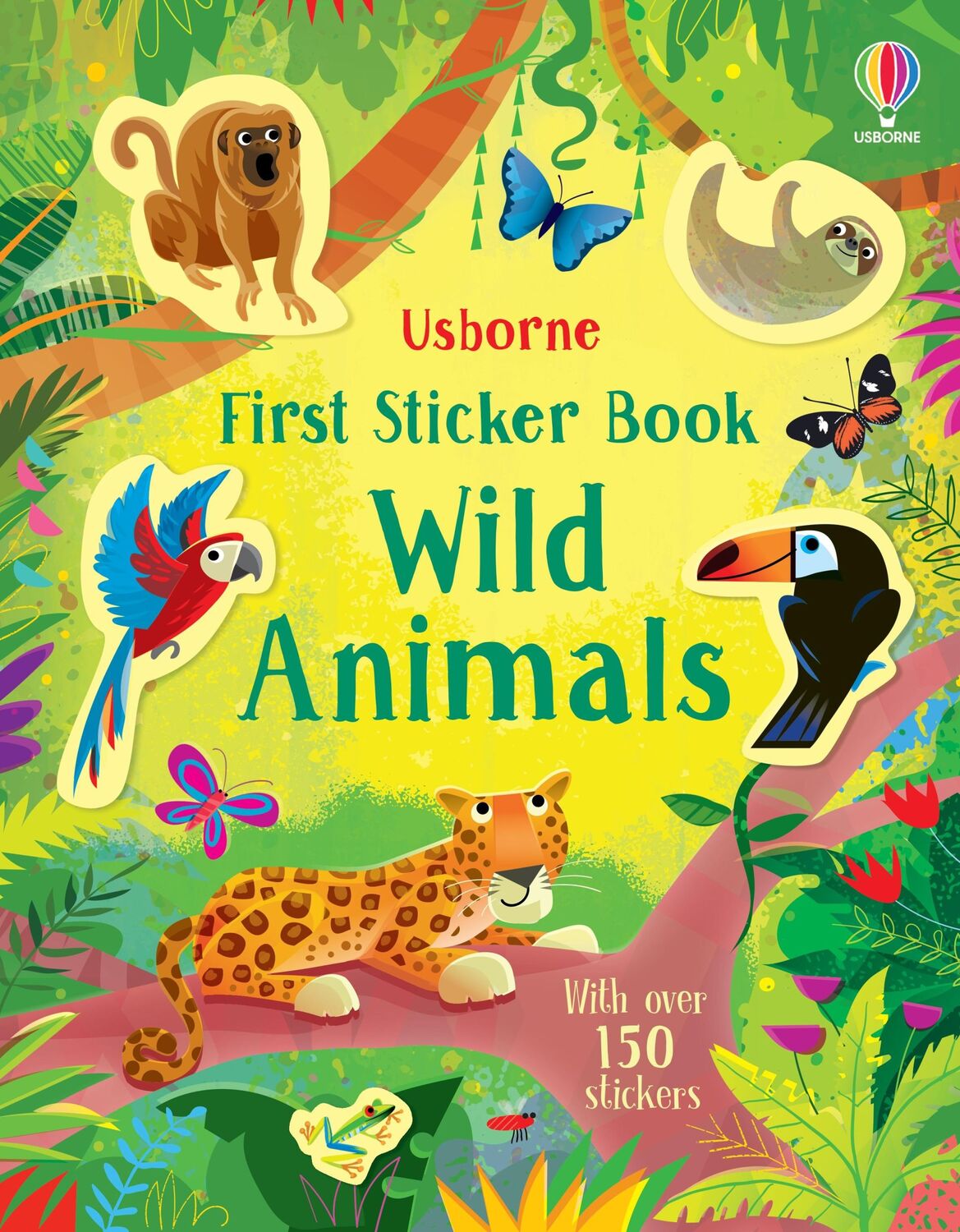 Cover: 9781474998949 | First Sticker Book Wild Animals | Holly Bathie | Taschenbuch | 2022