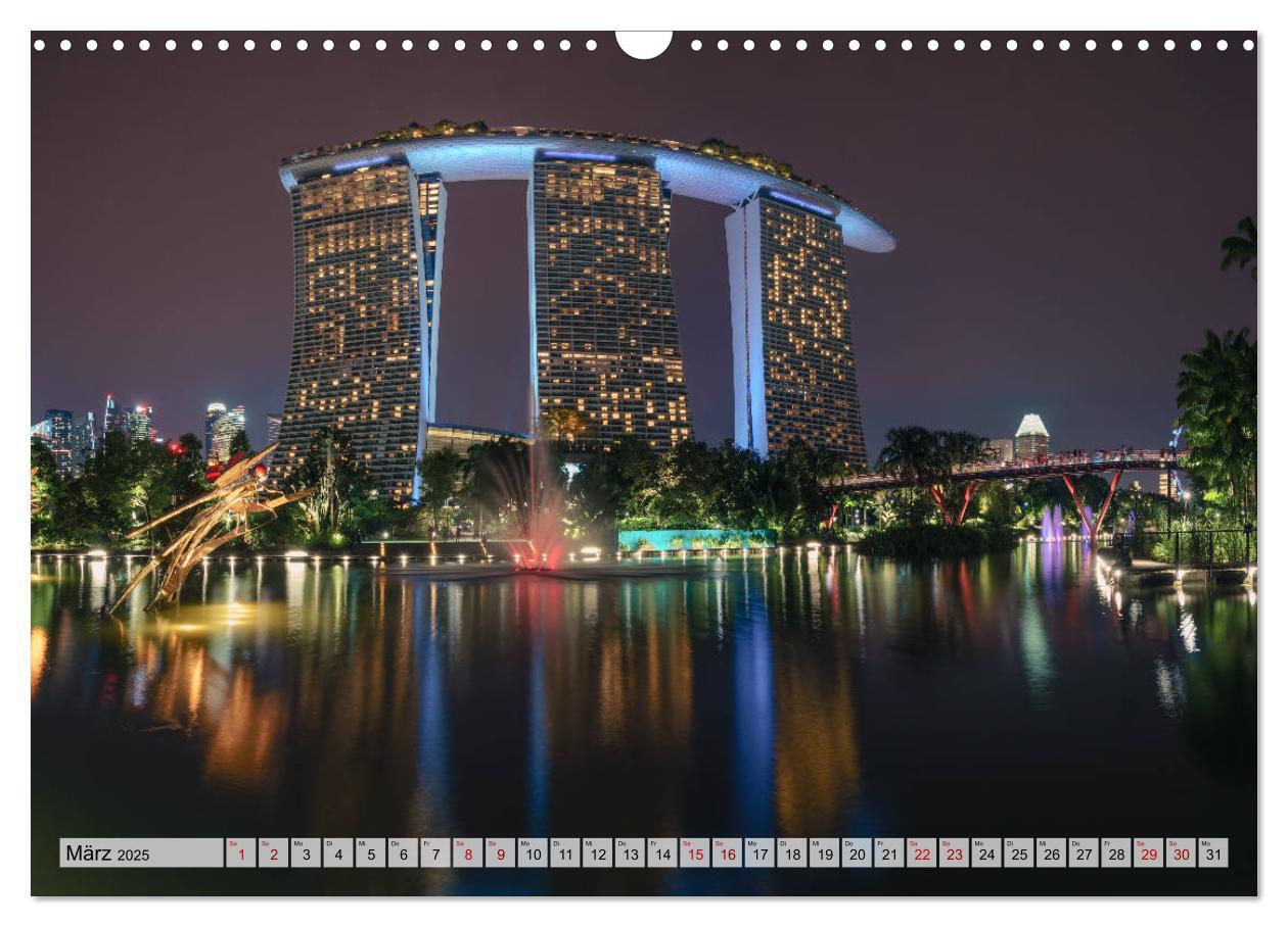 Bild: 9783435326532 | Singapur entdecken (Wandkalender 2025 DIN A3 quer), CALVENDO...