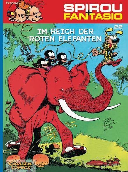 Cover: 9783551772220 | Spirou und Fantasio 22. Im Reich der roten Elefanten | Andre. Franquin