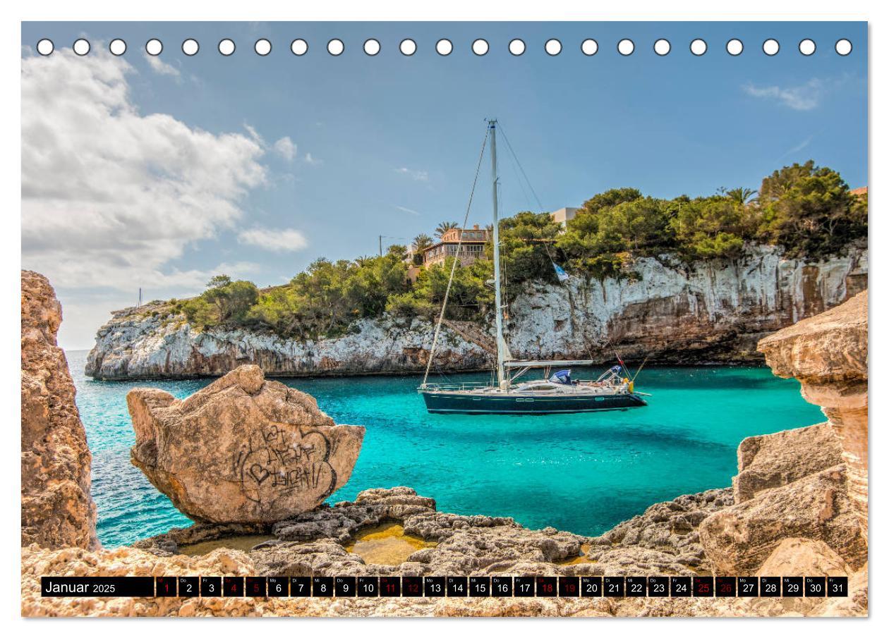 Bild: 9783435357468 | Mallorca - Ahoi (Tischkalender 2025 DIN A5 quer), CALVENDO...