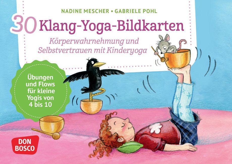 Cover: 4260694922316 | 30 Klang-Yoga-Bildkarten | Nadine Mescher | Box | 32 S. | Deutsch