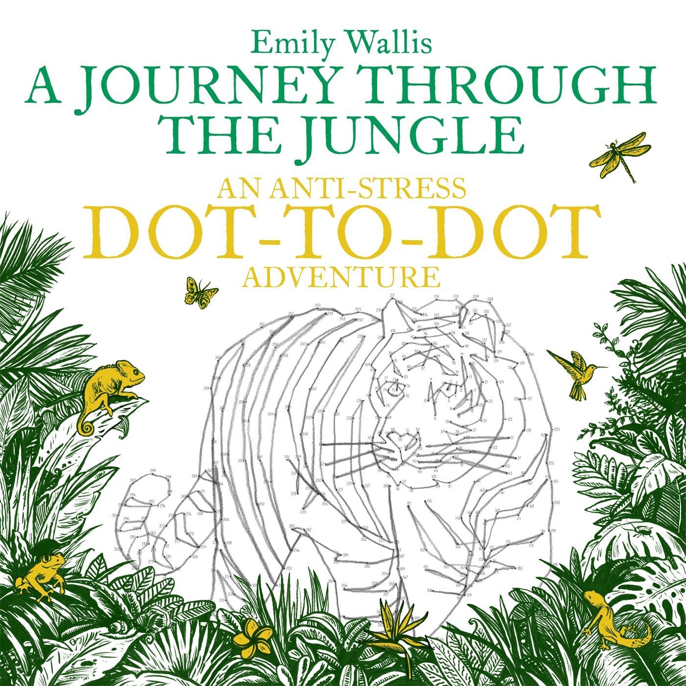 Cover: 9780752266213 | A Journey Through the Jungle | An Anti-Stress Dot-to-Dot Adventure