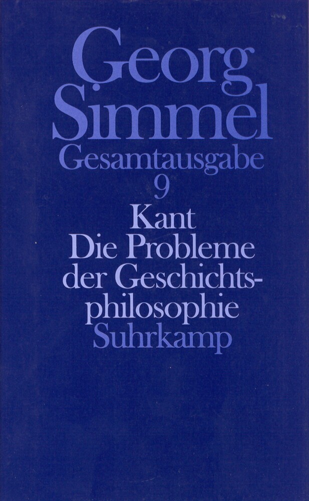 Cover: 9783518579596 | Kant | Georg Simmel | Buch | Suhrkamp | EAN 9783518579596