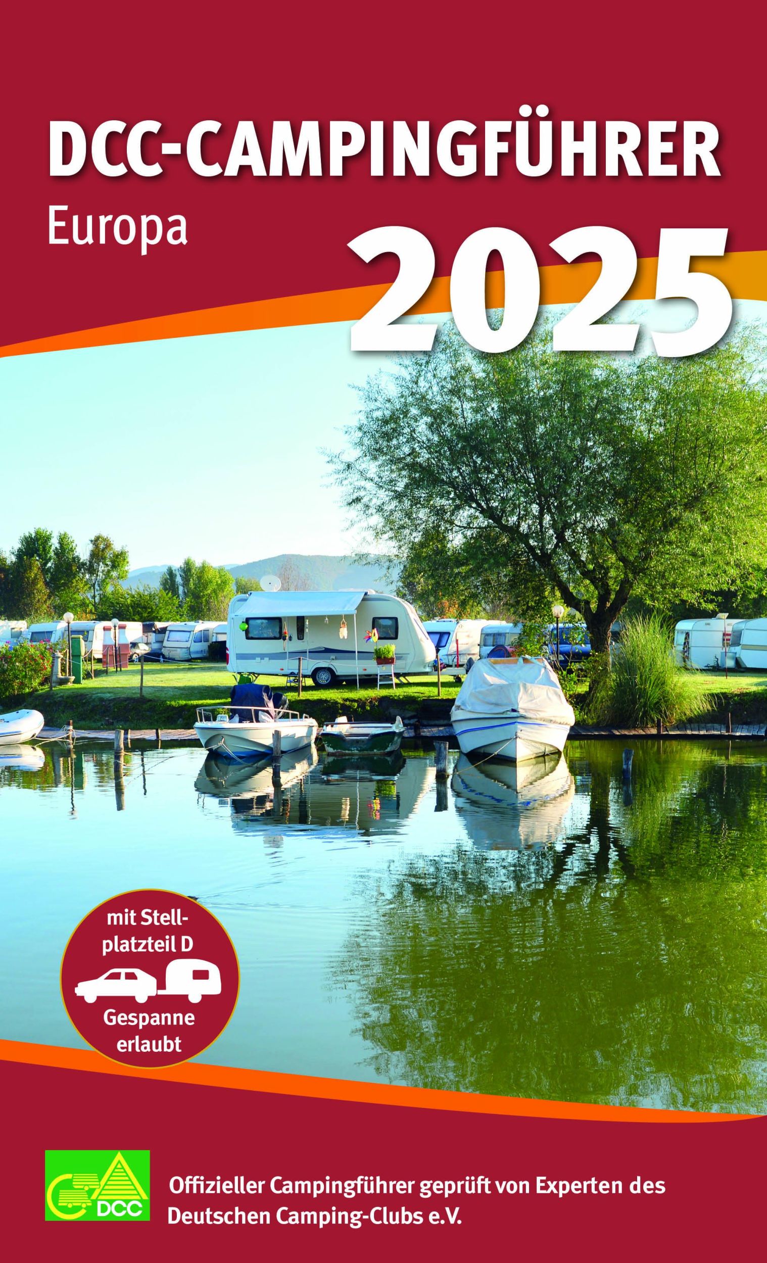 Cover: 9783871410505 | DCC-Campingführer Europa 2025 | Deutscher Camping-Club e. V. | Buch