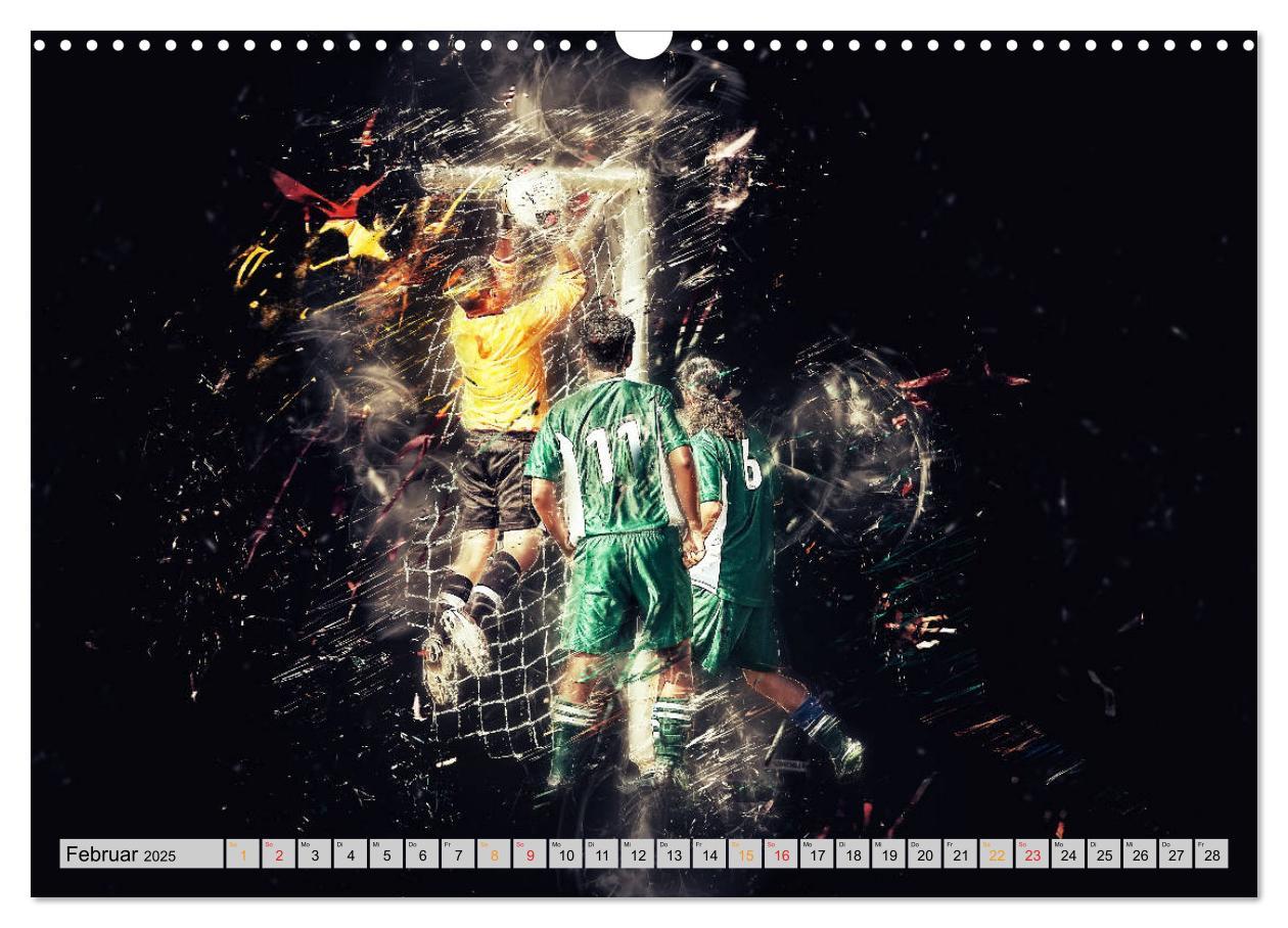 Bild: 9783435161140 | Fußball - extrem (Wandkalender 2025 DIN A3 quer), CALVENDO...