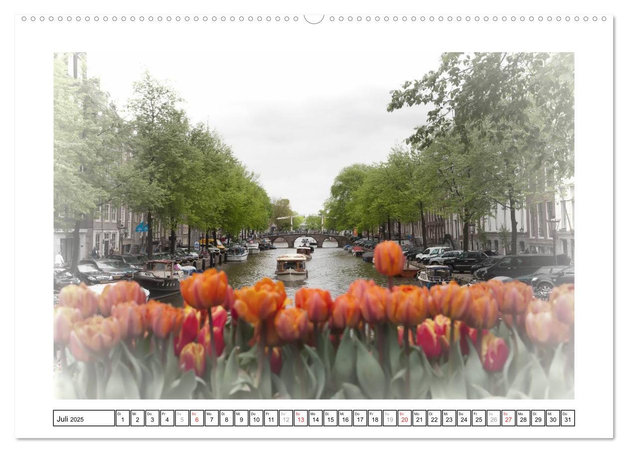 Bild: 9783457225592 | AMSTERDAM Erinnerungen (Wandkalender 2025 DIN A2 quer), CALVENDO...