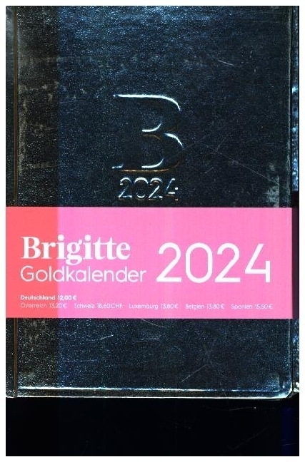 Cover: 4250809652108 | Brigitte Goldkalender 2024 - Buchkalender - Taschenkalender -...