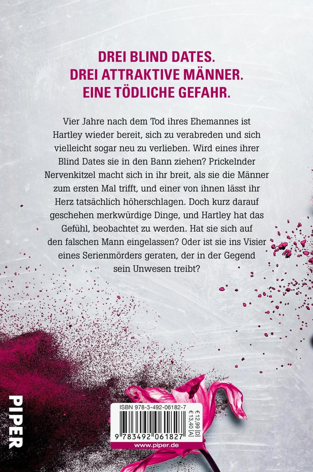 Rückseite: 9783492061827 | Blind Date - Tödliche Verführung | Roman | Becca Foster | Taschenbuch