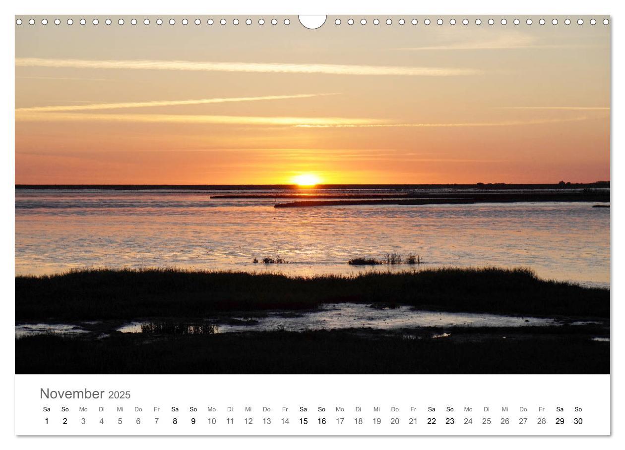 Bild: 9783435219629 | Nordfriesland (Wandkalender 2025 DIN A3 quer), CALVENDO Monatskalender