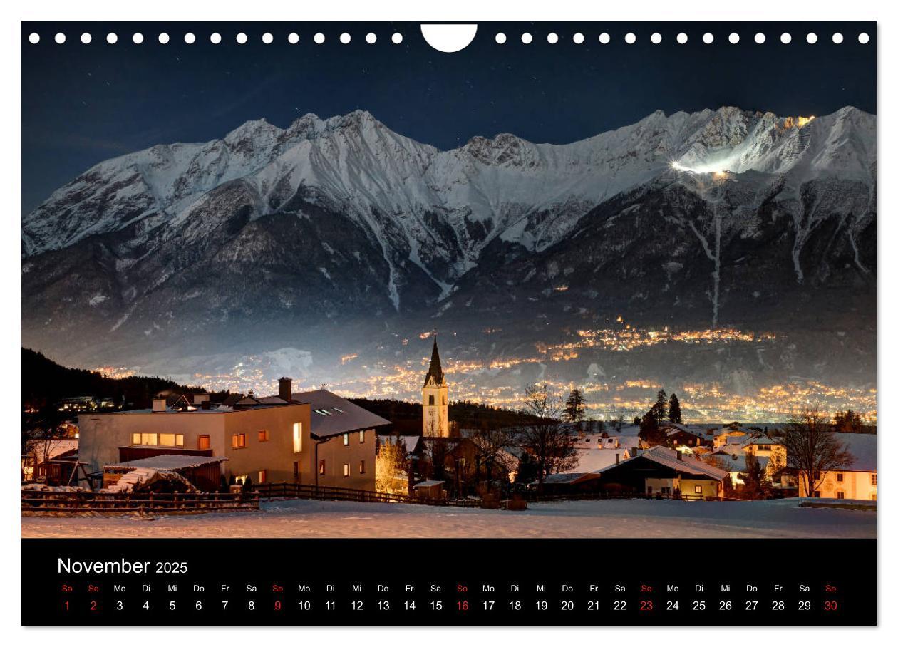 Bild: 9783435277384 | Innsbruck - Capital of the Alps (Wandkalender 2025 DIN A4 quer),...