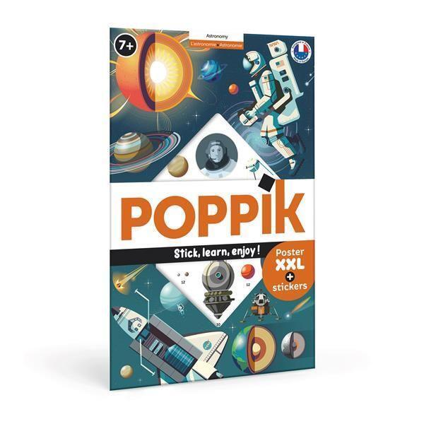 Cover: 3760262411422 | POPPIK - Lernposter &amp; Sticker Astronomie | Poppik | Spiel | Deutsch