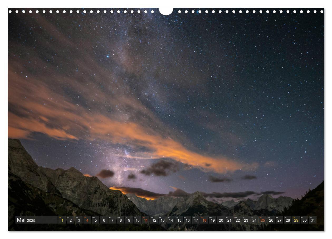 Bild: 9783435424245 | Himmelslichter - Mond und Sterne (Wandkalender 2025 DIN A3 quer),...