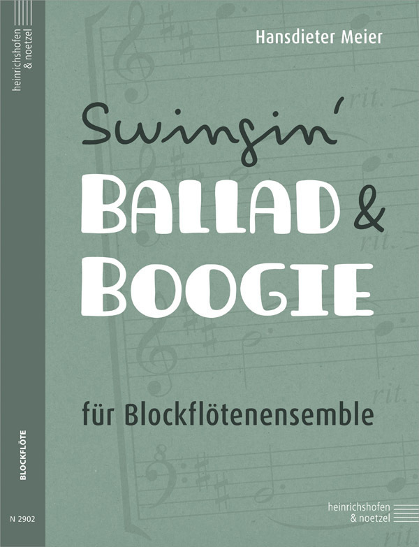 Cover: 9790204429028 | Swingin Ballad &amp; Boogie, Partitur und Stimmen | Hansdieter Meier