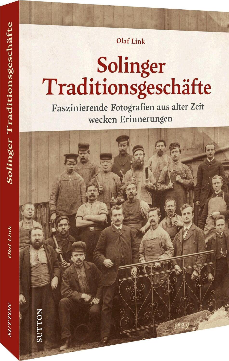 Cover: 9783963034152 | Solinger Traditionsgeschäfte | Olaf Link | Buch | Deutsch | 2023
