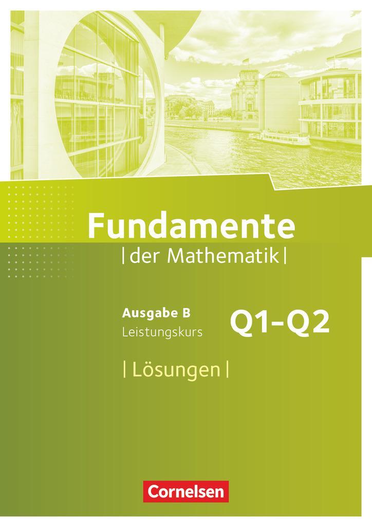 Cover: 9783060406906 | Fundamente der Mathematik 11. Schuljahr. Leistungskurs - Lösungen...