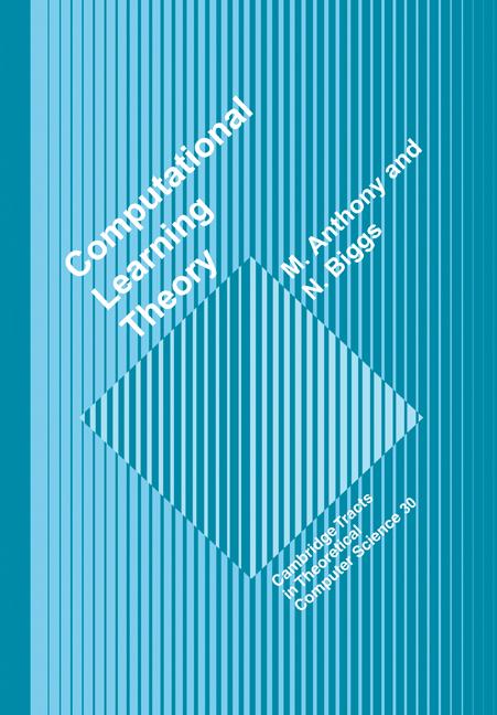 Cover: 9780521599221 | Computational Learning Theory | M. H. G. Anthony (u. a.) | Taschenbuch