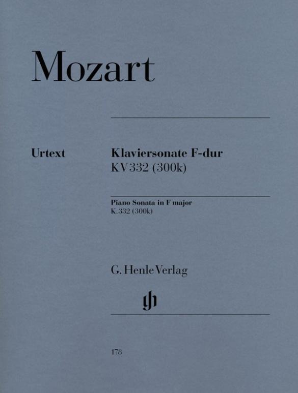 Cover: 9790201801780 | Mozart, Wolfgang Amadeus - Klaviersonate F-dur KV 332 (300k) | Mozart