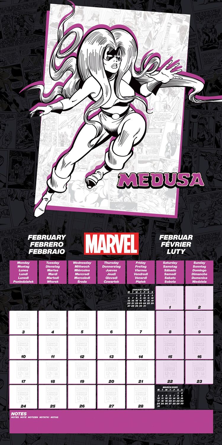 Bild: 9781804231494 | MARVEL 2025 - Broschürenkalender 30x30 | Kalender | 16 S. | Deutsch