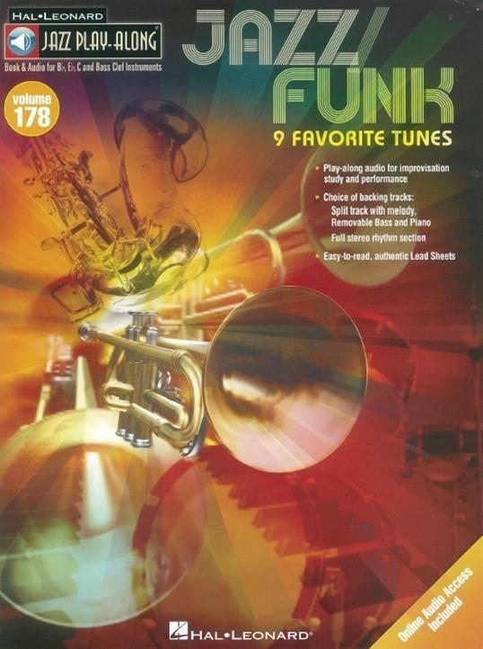 Cover: 9781480353565 | Jazz/Funk - Jazz Play-Along Vol. 178 Book/Online Audio | Corp | Buch