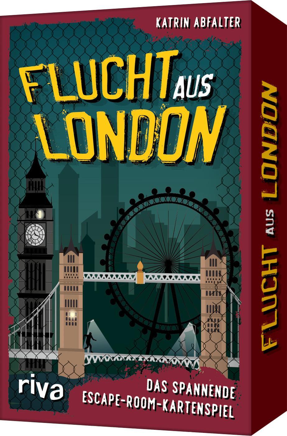 Cover: 9783742316868 | Flucht aus London | Katrin Abfalter | Spiel | Schachtel | Deutsch