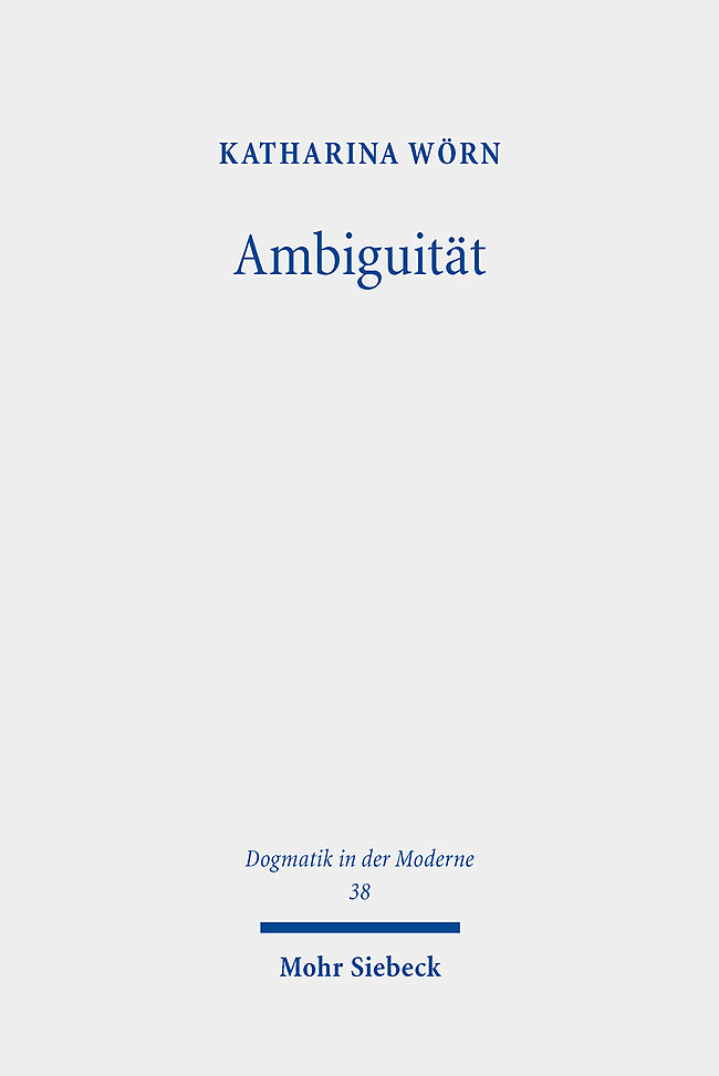 Cover: 9783161616242 | Ambiguität | Katharina Wörn | Taschenbuch | XII | Deutsch | 2022