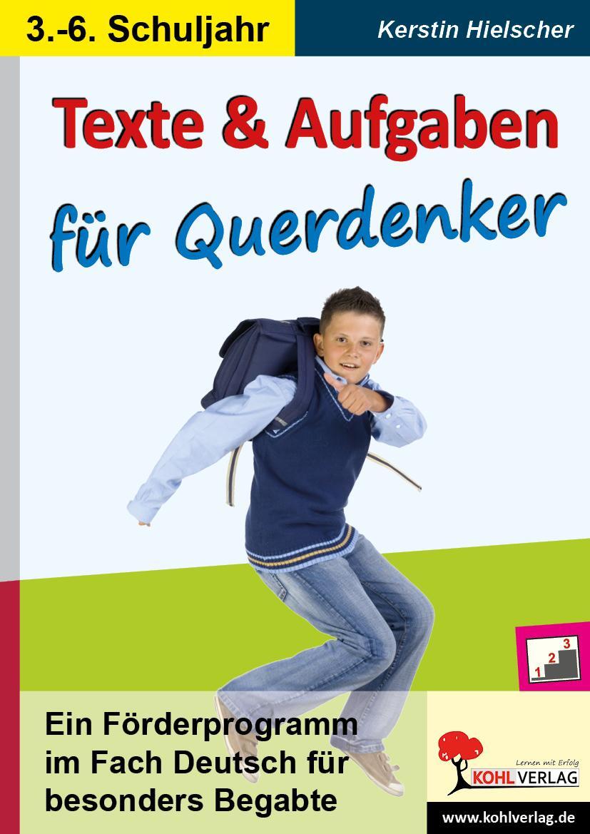 Cover: 9783866329140 | Texte und Aufgaben für Querdenker Ein Förderprogramm im Fach...