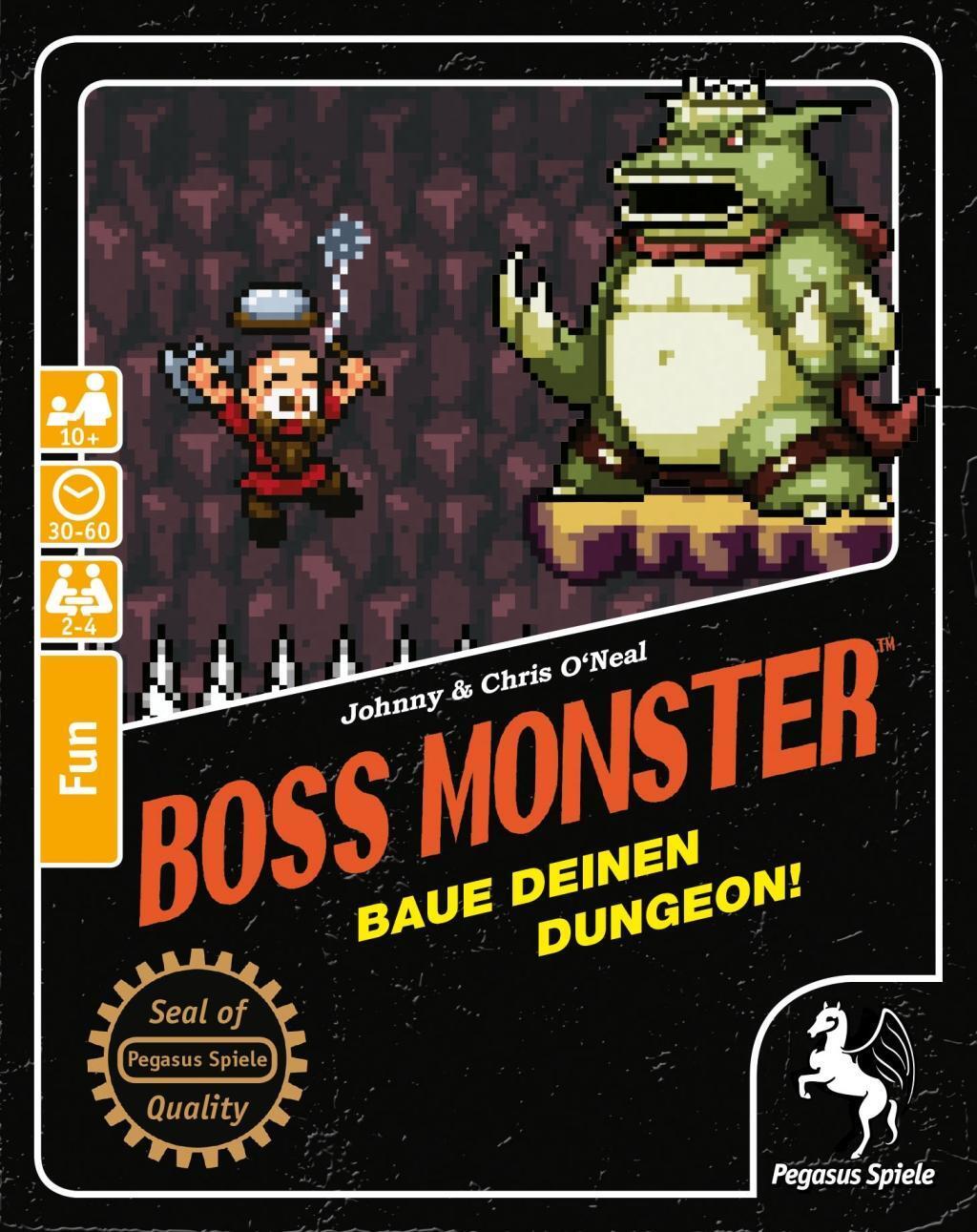 Cover: 4250231709142 | Boss Monster | Spiel | Deutsch | 2016 | Pegasus | EAN 4250231709142