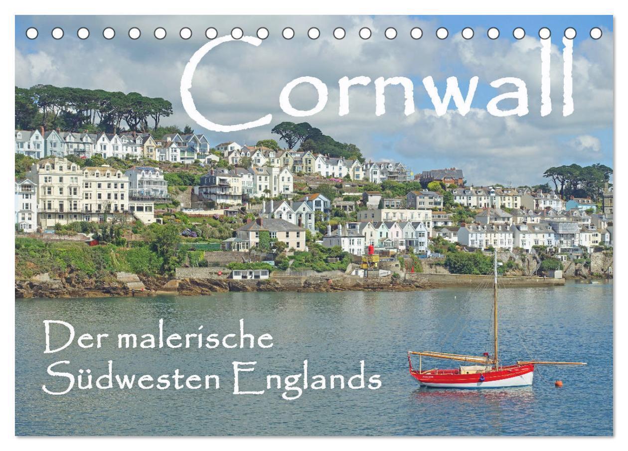 Cover: 9783435315925 | Cornwall. Der malerische Südwesten Englands (Tischkalender 2025 DIN...