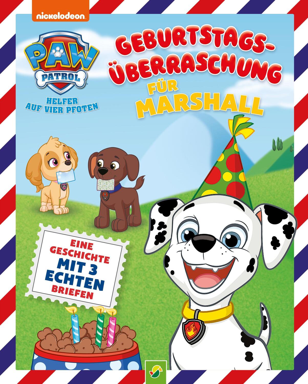 Cover: 9783849932732 | PAW Patrol Briefe-Geschichtenbuch: Geburtstagsüberraschung für...