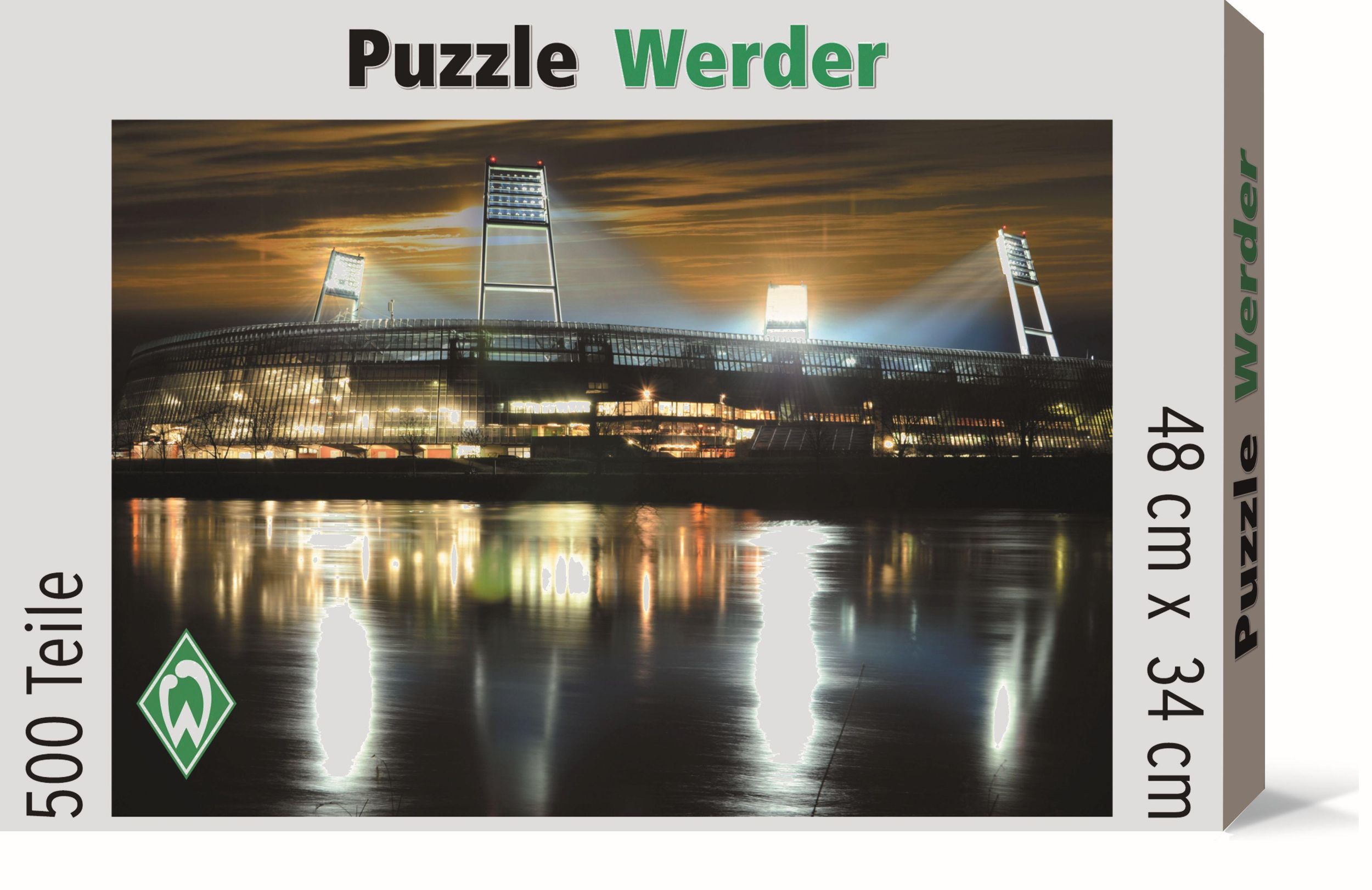 Cover: 4260029824889 | Werder Bremen Puzzle | 30 Minuten, 2-6 Spieler | Spiel | WERPUZ | 2023