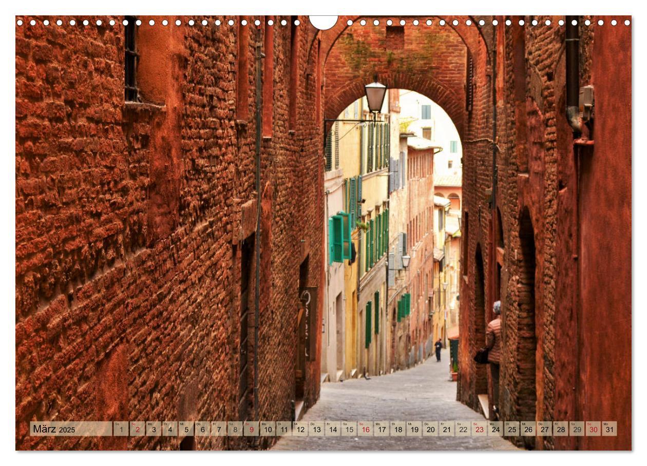 Bild: 9783435344468 | Sehnsucht nach SIENA (Wandkalender 2025 DIN A3 quer), CALVENDO...