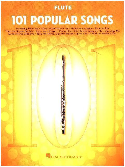 Cover: 888680671679 | 101 Popular Songs -For Flute- | Noten, Sammelband für Flöte | 2018