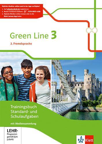 Cover: 9783128130316 | Green Line 3. Ausgabe 2. Fremdsprache. Trainingsbuch Standard- und...