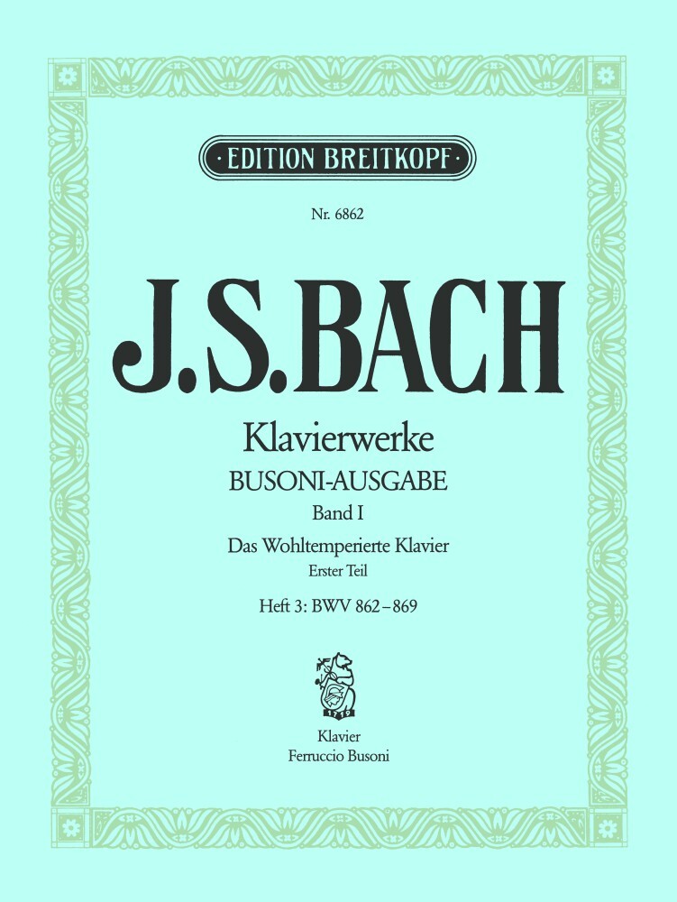 Cover: 9790004170489 | Wohltemperierte Klavier 1 3 | Johann Sebastian Bach | Buch